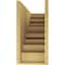 Ekena Millwork 9"W x 27"D x 18"H Classic Landon Rough Cedar Woodgrain TimberThane Corbel, Primed Tan CORUR09X27X18LANRCPR - alternate 2